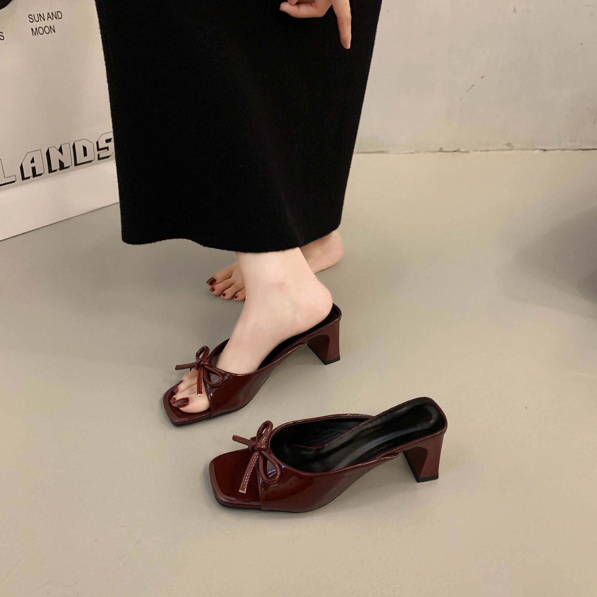 Butterfly slippers