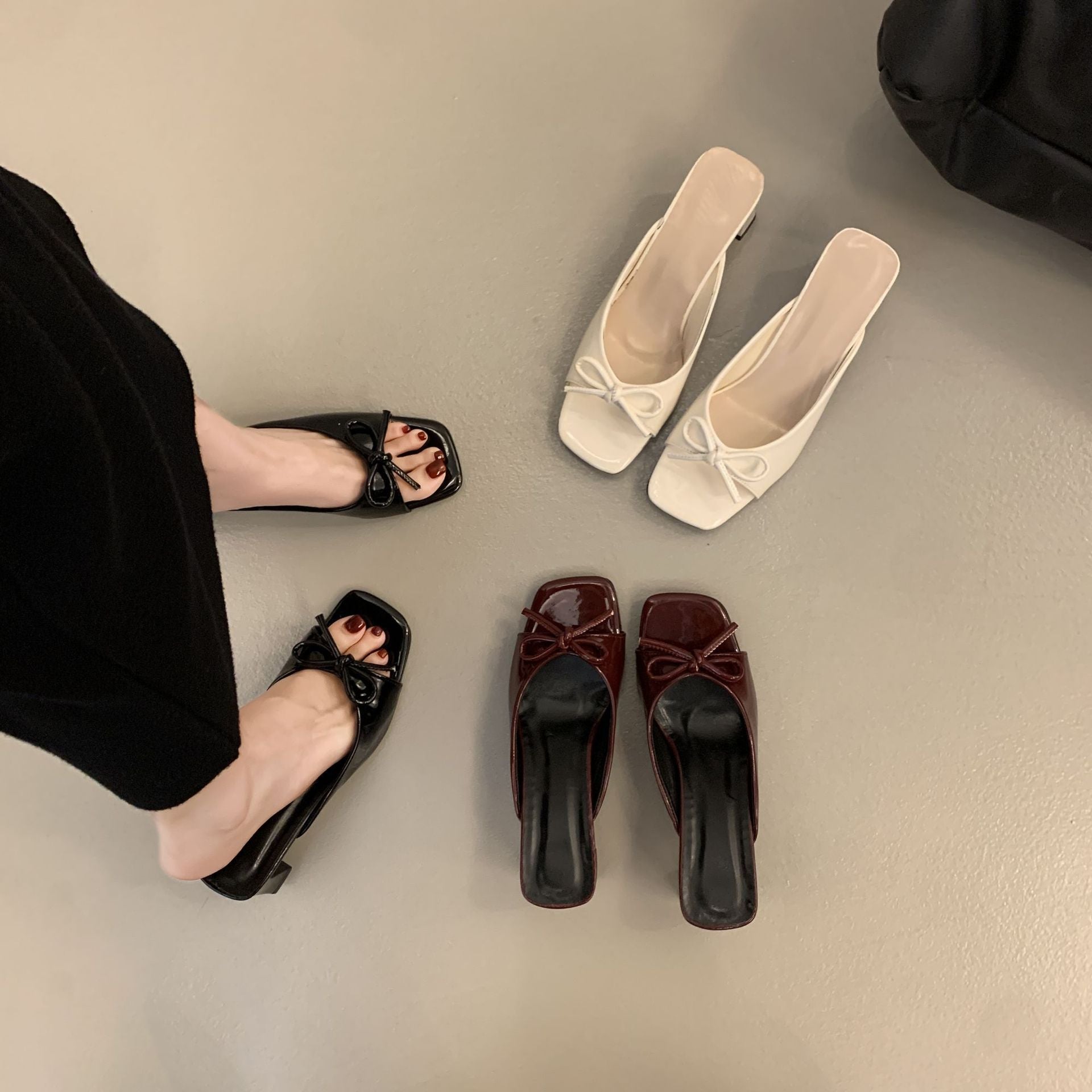 Butterfly slippers