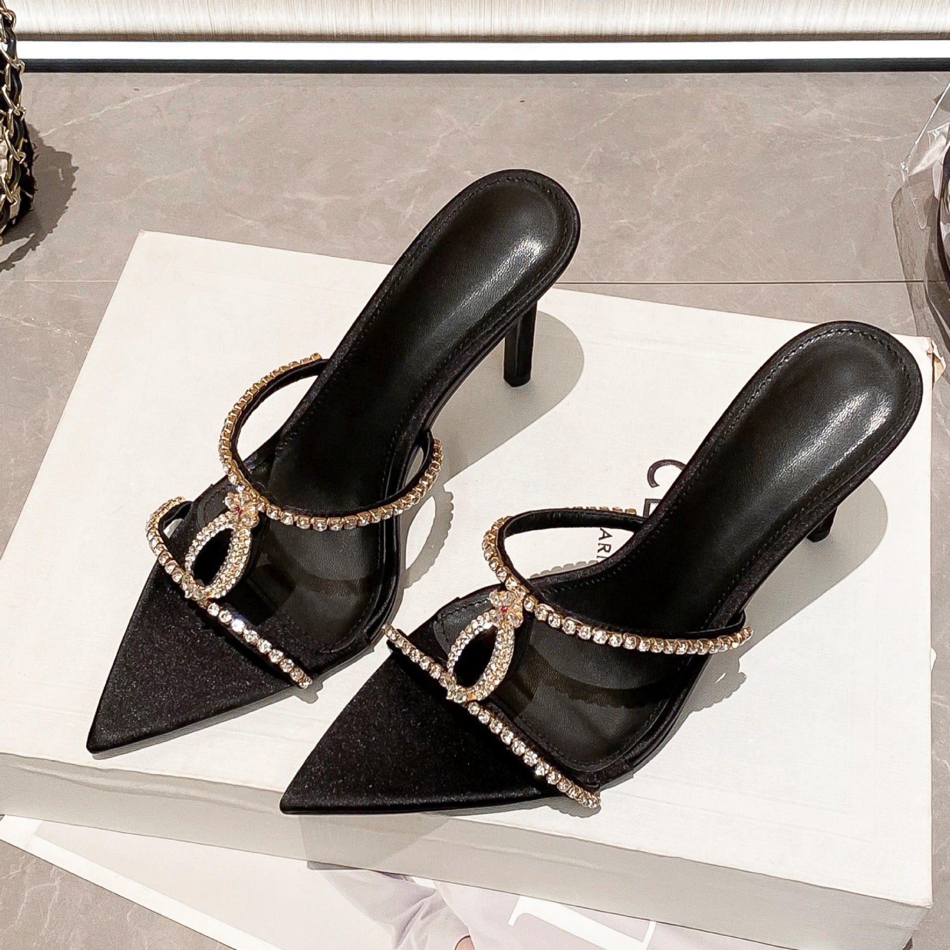 Rhinestone sandals